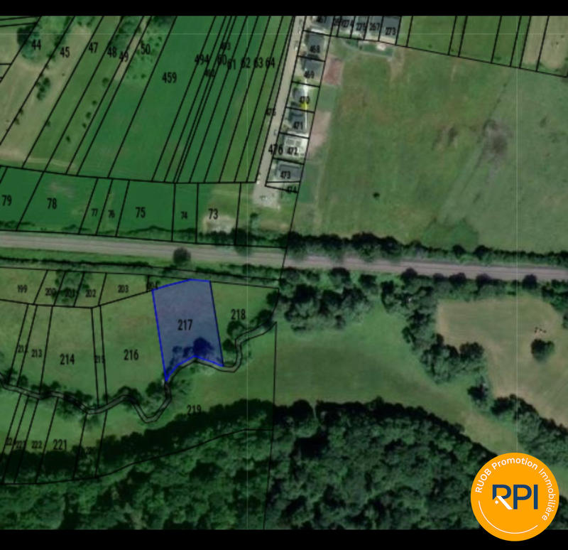 Terrain agricole - 2 620 m²