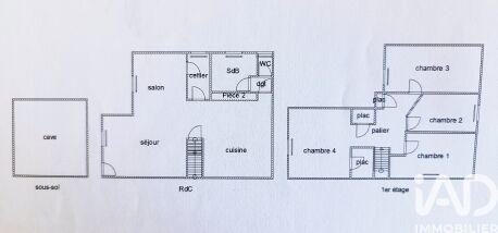 Maison - 119 m² - 6 pièces