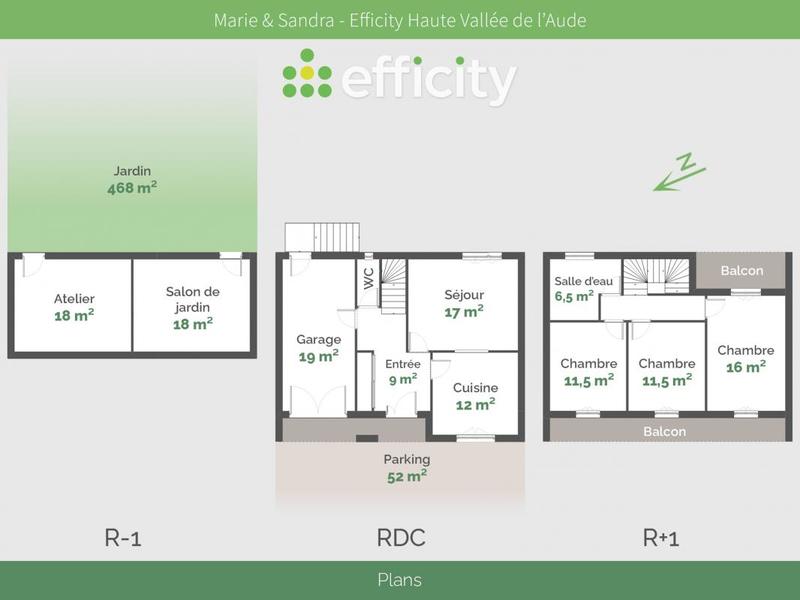 Maison - 88 m² - 4 pièces