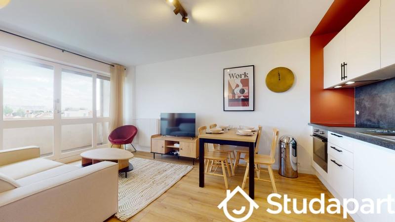 Chambre - 12 m² - 1 pièce