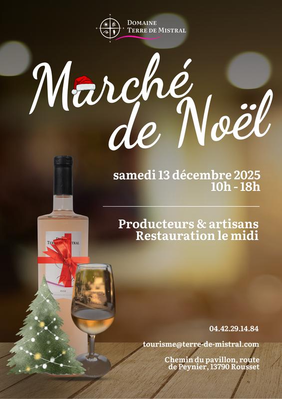 Marché de Noël au Domaine Terre de Mistral