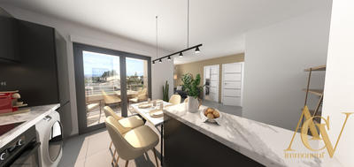 Appartement - 44 m² - 2 pièces