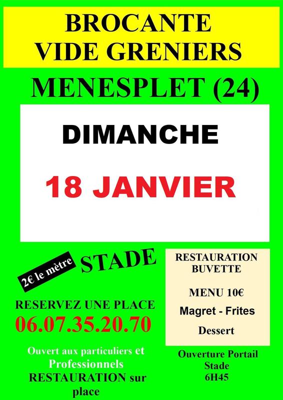 Brocante-vide-greniers du Football Club