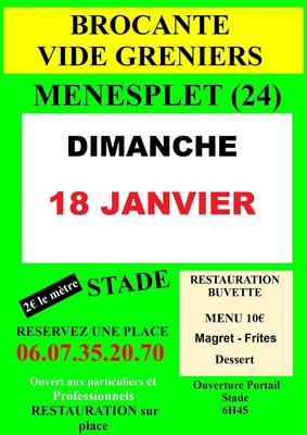 Brocante-vide-greniers du Football Club