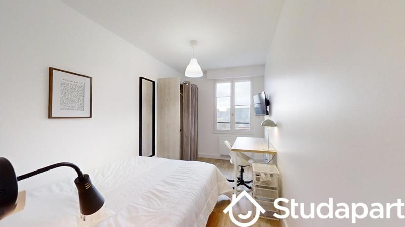 Chambre - 10 m² - 1 pièce