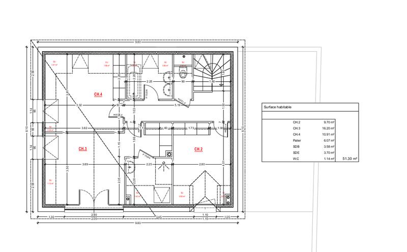 Maison - 180 m² - 6 pièces