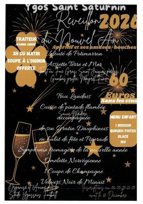 Reveillon - Ygos Saint Saturnin