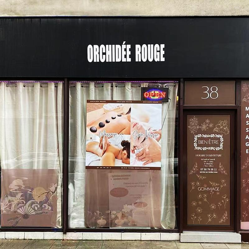 Orchidee Rouge Massage à grenoble
