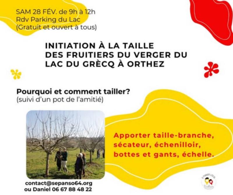 Invitation à la taille des fruitiers