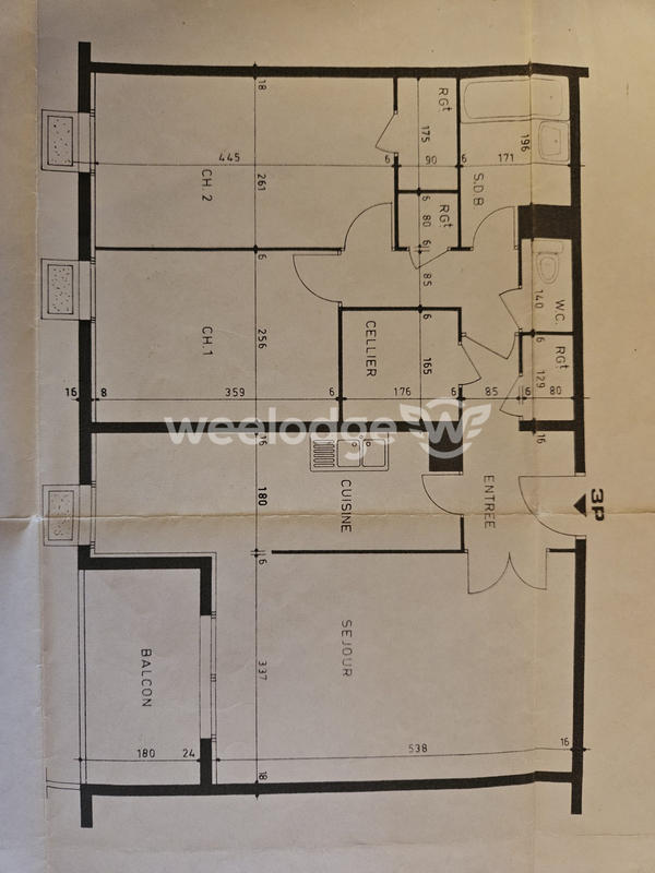 Appartement - 67 m² - 3 pièces