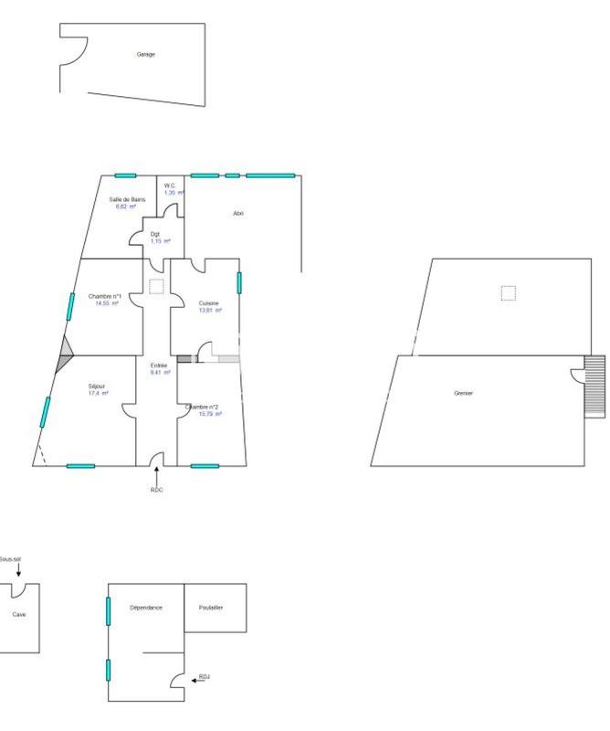 Maison - 81 m² - 4 pièces