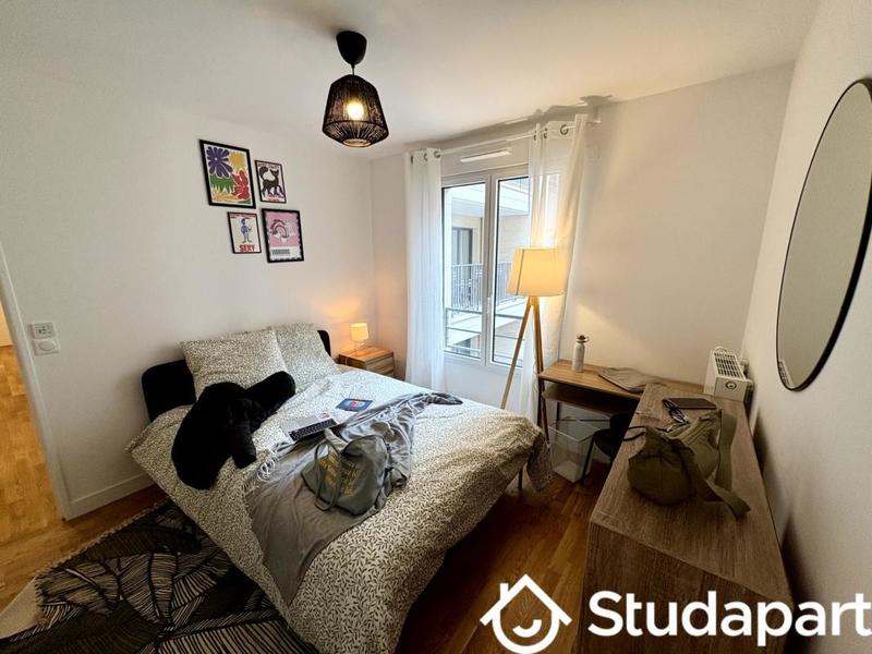 Chambre - 8 m² - 1 pièce