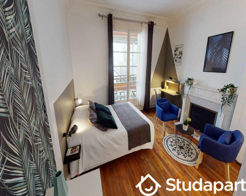 Chambre - 120 m² - 1 pièce