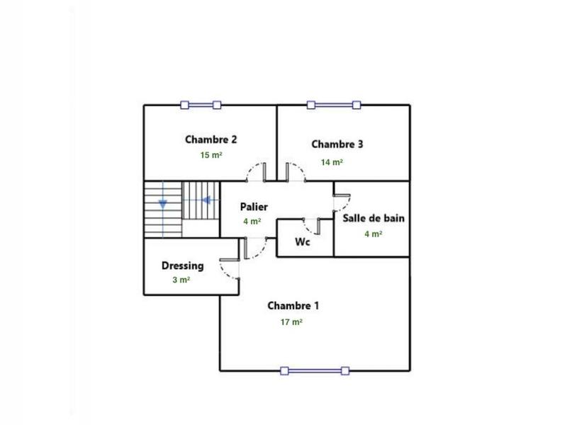 Maison - 152 m² - 7 pièces