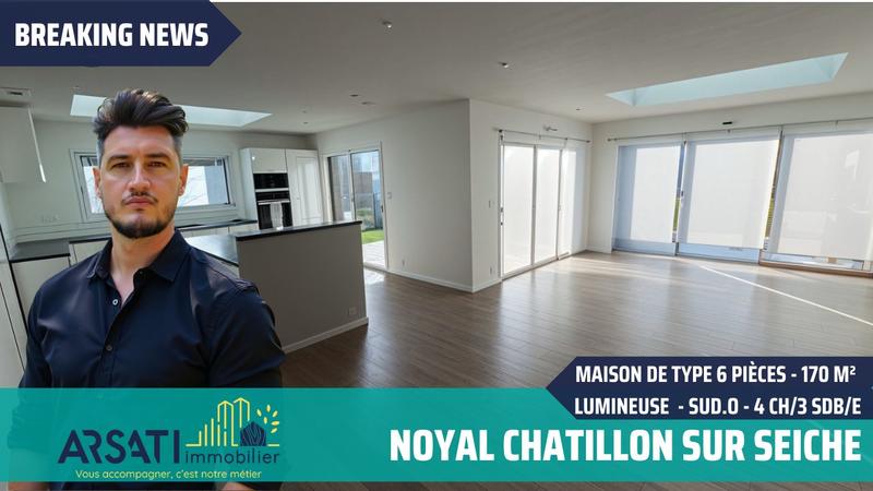 Maison - 170 m² - 6 pièces