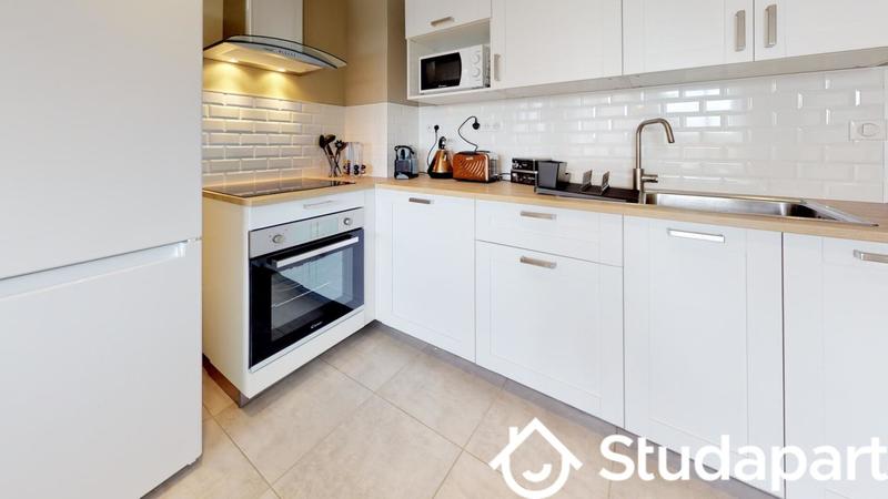 Chambre - 14 m² - 1 pièce