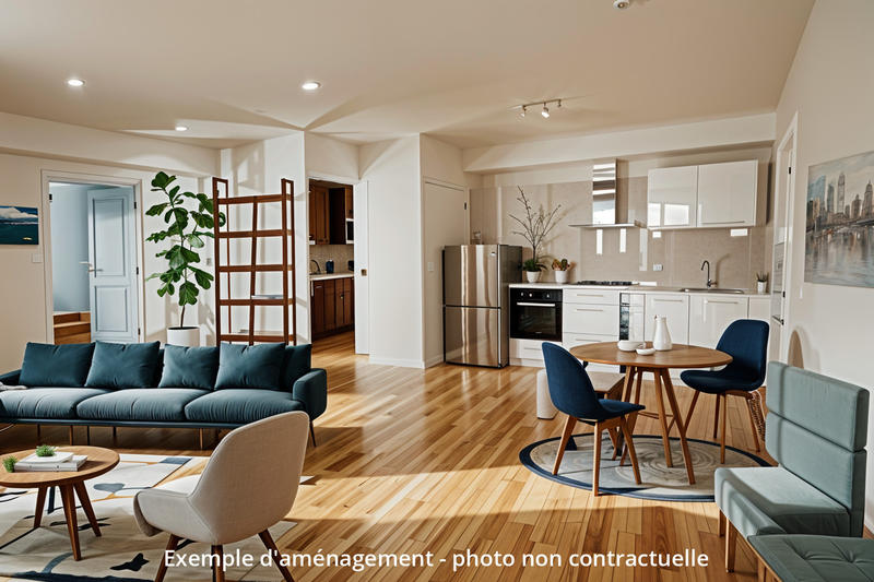 Appartement - 80 m² - 3 pièces