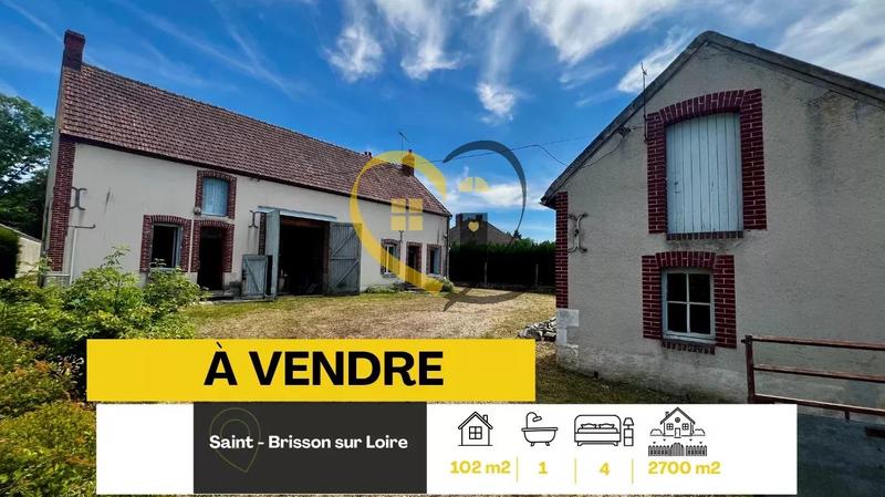 Ferme - 102 m² - 5 pièces