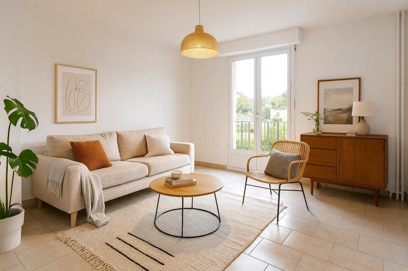 Appartement - 57 m² - 3 pièces