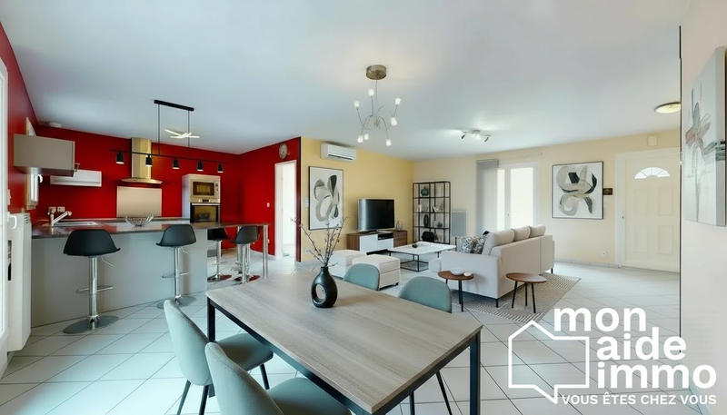 Maison - 104 m² - 6 pièces