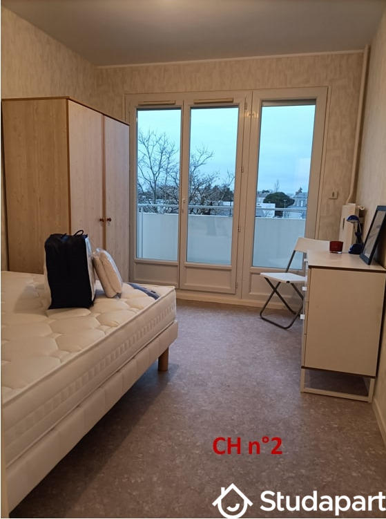 Chambre - 56 m² - 1 pièce