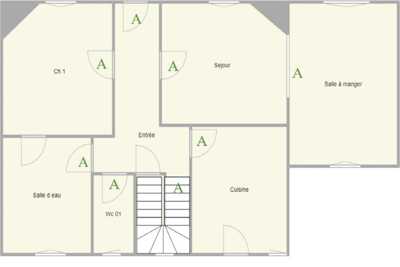 Maison - 120 m² - 5 pièces