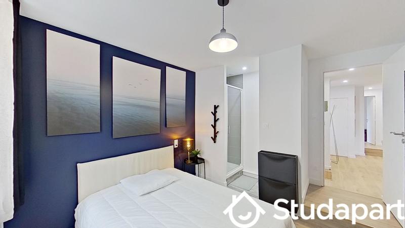 Chambre - 10 m² - 1 pièce