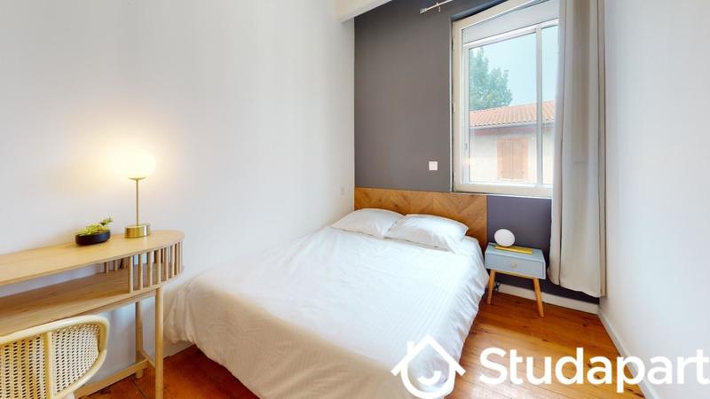 Chambre - 13 m² - 1 pièce