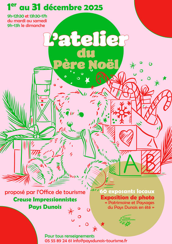 Boutique de Noël à l'office de Tourisme