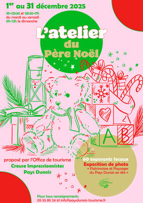 Boutique de Noël à l'office de Tourisme