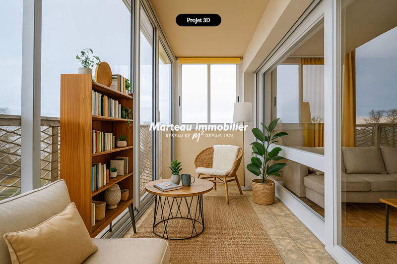 Appartement - 66 m² - 3 pièces