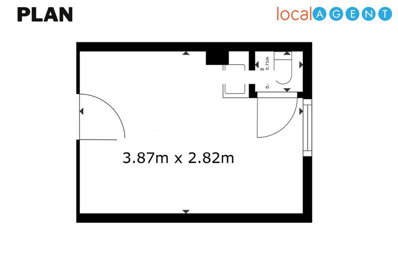 Appartement - 10 m² - 1 pièce