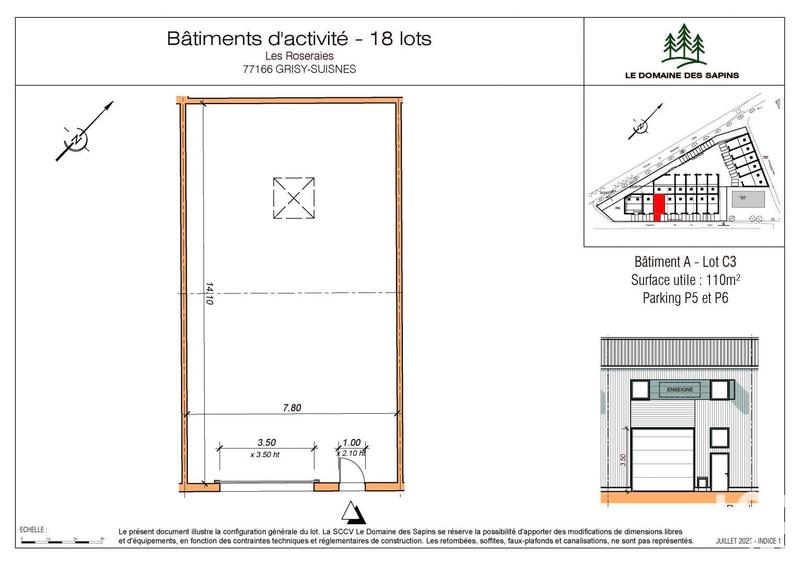 Local commercial - 110 m²