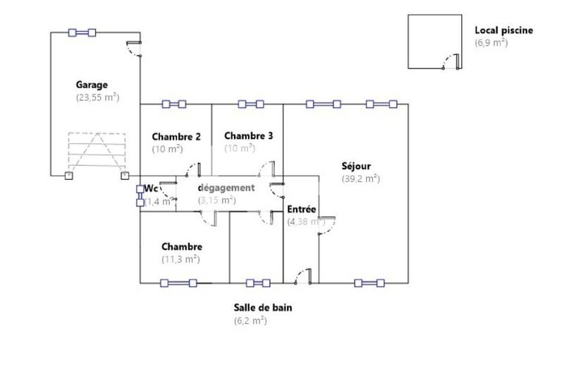Villa - 85 m² - 4 pièces