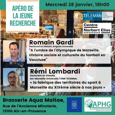 Apéro de la jeune recherche