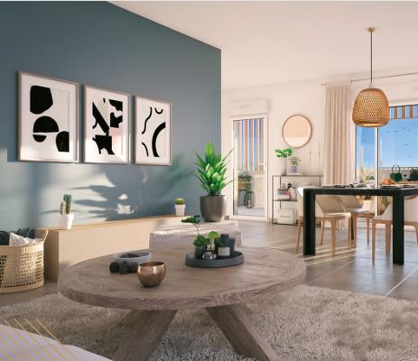 Appartement - 75 m² - 4 pièces