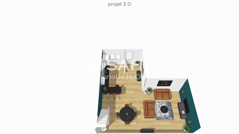 Maison - 70 m² - 5 pièces