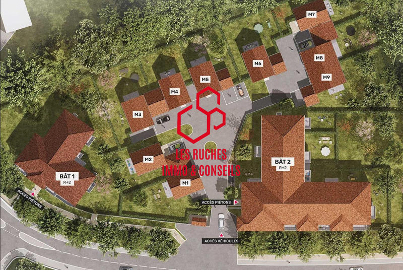 Appartement - 61 m² - 3 pièces