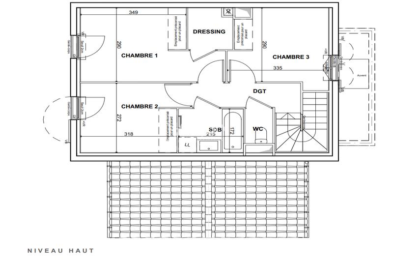 Maison - 82 m² - 4 pièces