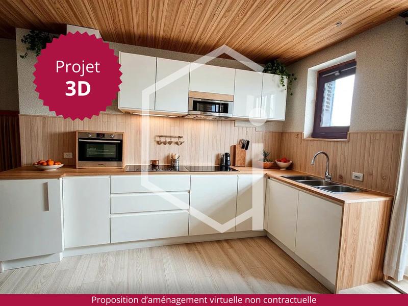 Maison - 54 m² - 3 pièces