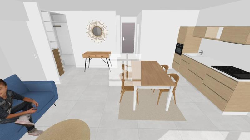 Appartement - 49 m² - 2 pièces