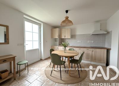 Maison - 64 m² - 3 pièces