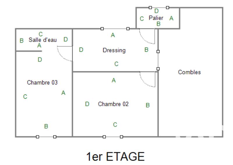 Maison - 90 m² - 5 pièces