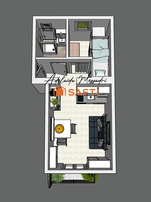 Appartement - 18 m² - 2 pièces