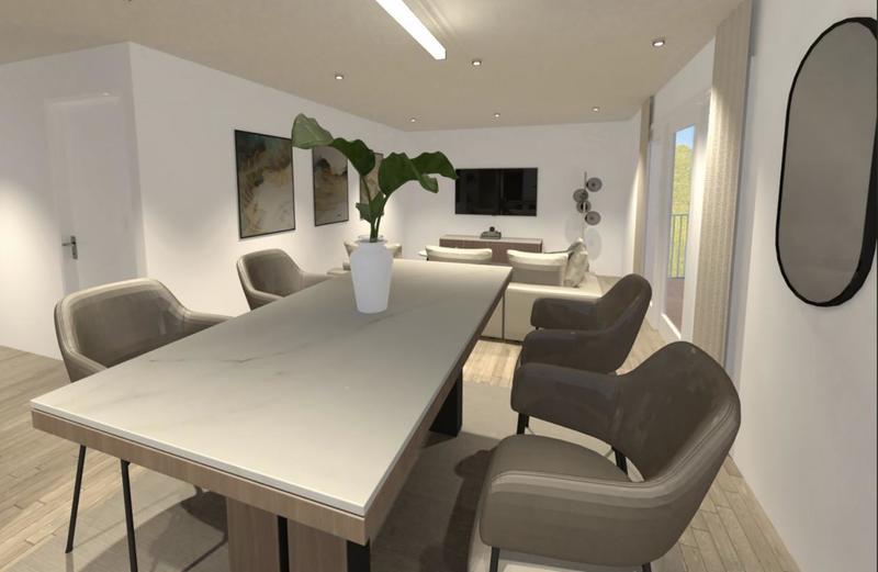 Appartement - 55 m² - 3 pièces