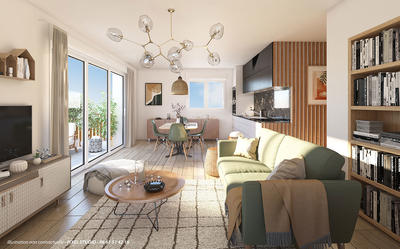 Appartement - 38 à 60 m² - 2 à 3 pièces