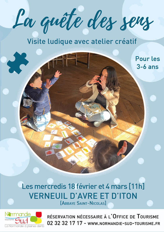Visite ludique - la quête des sens