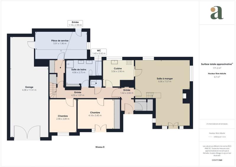 Maison ancienne - 180 m² - 7 pièces