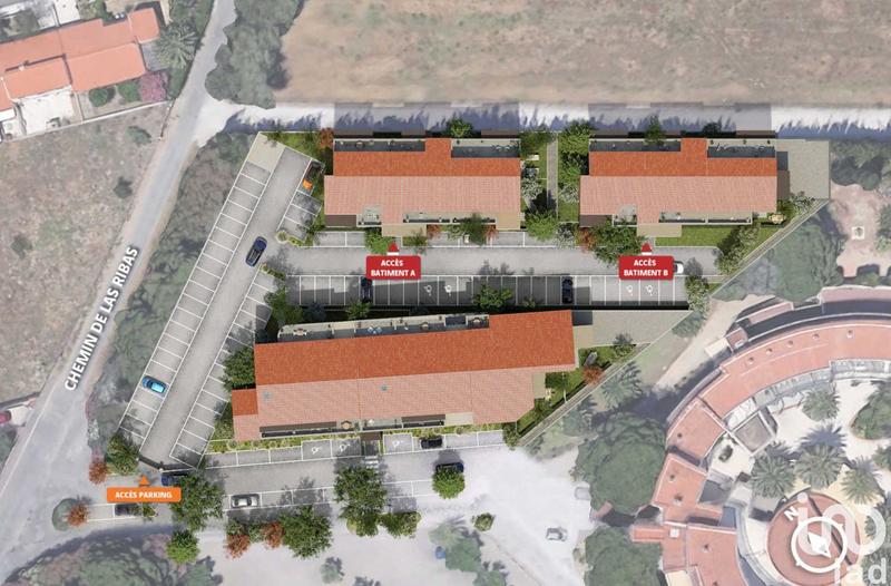 Appartement - 40 m² - 2 pièces