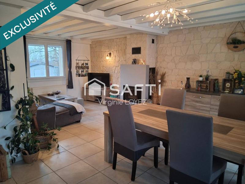 Maison - 100 m² - 6 pièces